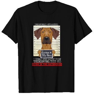 Discover Personal Stalker Rhodesian Ridgeback T-Shirts