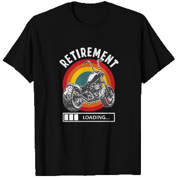 Discover Retirement Plan Retro vintages Motorcycle 21 T-Shirts