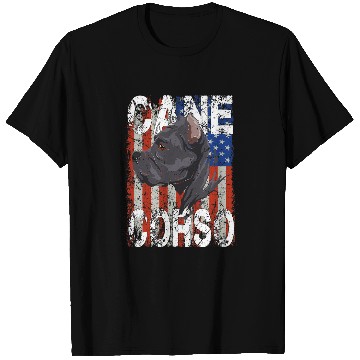 Discover USA Cane Corso Amerika T-Shirts