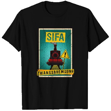 Discover Model building railway train driver hobby work SIFA T-Shirts