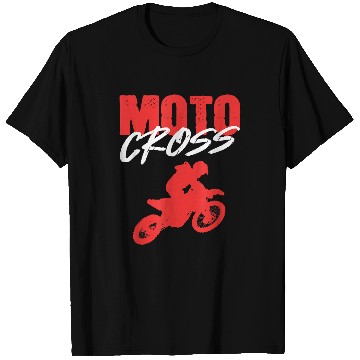 Discover Motocross Crosser Motorcycle T-Shirts