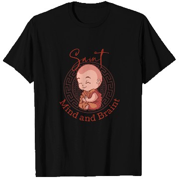 Discover Saint Mind And Braint Religious Community Monk T-Shirts