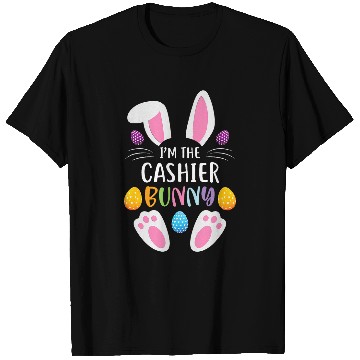 Discover Im The Cashier Bunny Funny Easter Day Rabbit T-Shirts