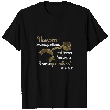 Discover Inspirational Bible Verse Ecclesiastes 107 Chains of Author T-Shirts