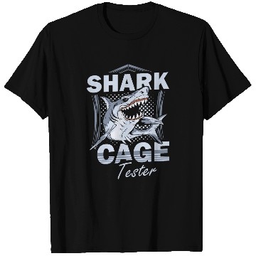 Discover Shark Cage Tester Amputee One Leg Prosthetic User 4 T-Shirts