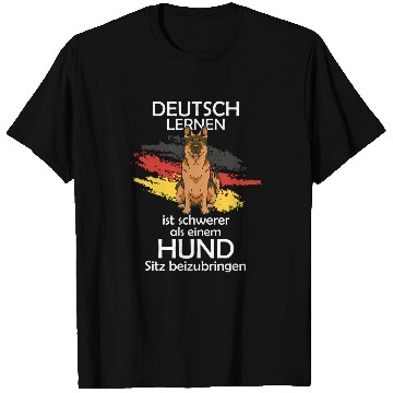 Discover German Shepherd Dog Learn Seat T-Shirts