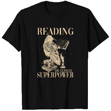 Discover Reading Superpower Librarian Read Book Lover T-Shirts