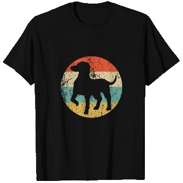 Discover Retro German Shorthaired Pointer Dog Breed Icon T-Shirts