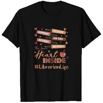 Discover Librarian We Can Be Different Black History Month T-Shirts