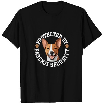 Discover Protected by Basenji Security 1 T-Shirts