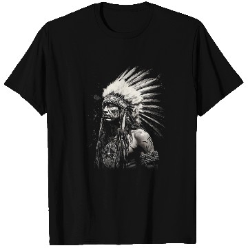 Discover Native American Indian Design Warrior Native American 8 T-Shirts