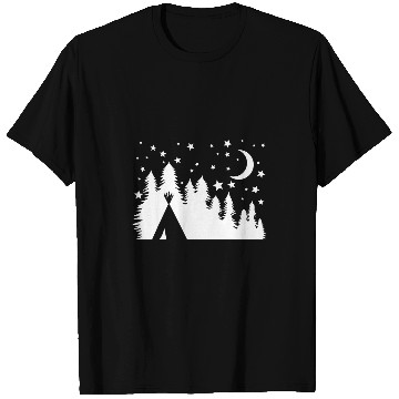 Discover Indigenous Art Tipi Forest Southwest T-Shirts