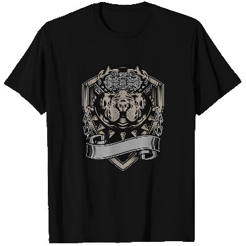 Discover Pit Bull Terrier Dog Wearing A Bandana T-Shirts