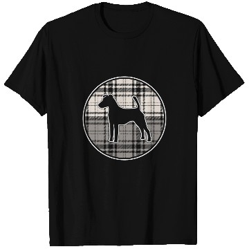 Discover Smooth Fox Terrier Plaid T-Shirts
