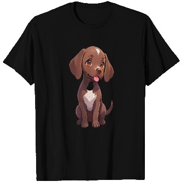 Discover Kawaii Chibi German Shorthaired Pointer PanfurWare LLC T-Shirts