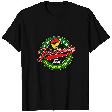 Discover Juneteenth 1865 Freedom Day vintages Retro Baseball style T-Shirts