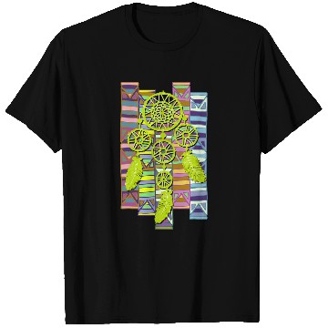 Discover Native American Dreamcatcher Border Elements 2 Fan Fun T-Shirts