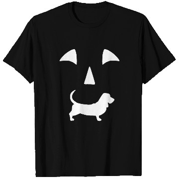 Discover pumpkin Basset Hound Dog halloween T-Shirts