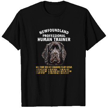 Discover Professional Human Trainer Newfoundland T-Shirts