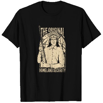 Discover Native American Homeland Security American Indians Chief T-Shirts