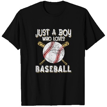 Discover Just a Boy who loves Baseball Pitcher Pitch Catcher Dad T-Shirts