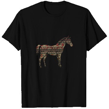 Discover Native American Geometric Horse 7 T-Shirts