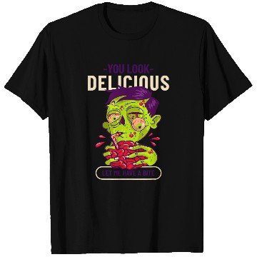 Discover Scary Meal Costume Zombie T-Shirts