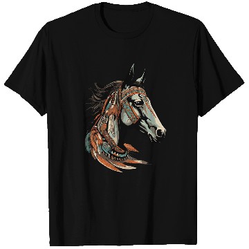 Discover Native American Horse Totem T-Shirts