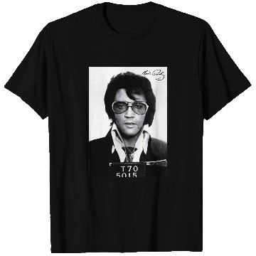 Discover Elvis Presley Mugshot T-Shirts 2629