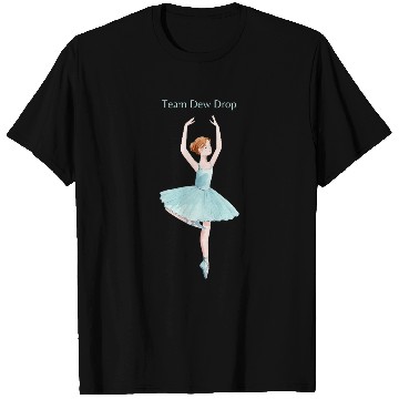 Discover Team Dew Drop Nutcracker Ballet Ballerina Christmas Graphic T-Shirts