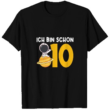 Discover Ich bin schon 10 10 Geburtstag Astronaut T-Shirts