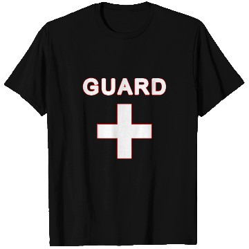 Discover Lifeguard Cross Sign T-Shirts