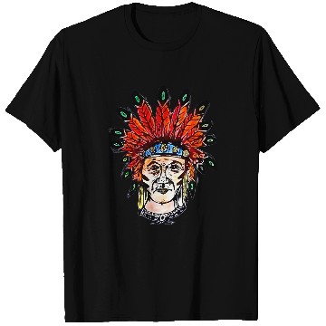 Discover Native American Indian Warrior Apache Tribe vintages Style T-Shirts