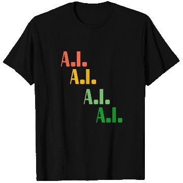 Discover Smilemoretees Fun Colorful Artificial Intelligence AI Art T-Shirts