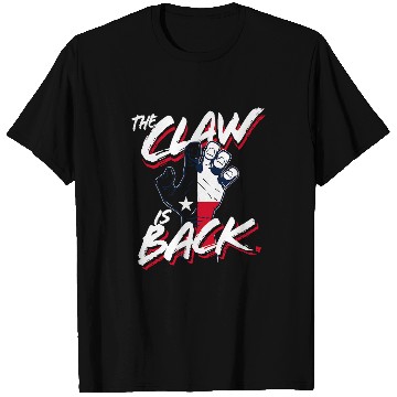 Discover The Claw is Back Texas Baseball T-Shirts