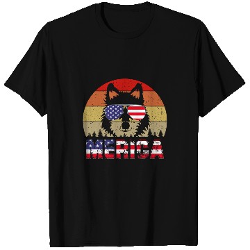Discover Liberty Freedom vintages Design Merica Husky T-Shirts