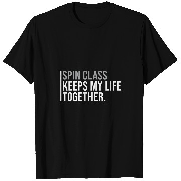 Discover Spin Class Hobby Indoor Cycling Enthusiasts Quote T-Shirts