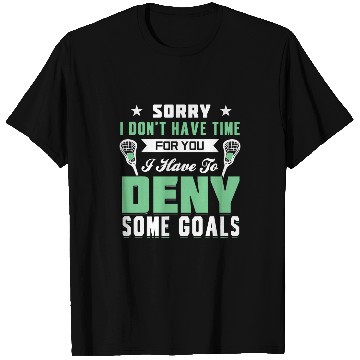 Discover Lacrosse Player Coach T-Shirts
