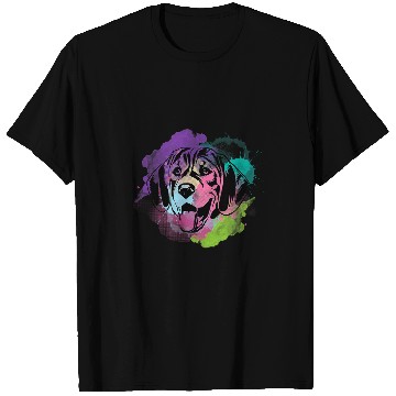Discover Splash Art Beagle I Dog Lover I Beagle T-Shirts