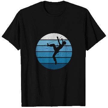 Discover Mens Boulder Climber Womens Bouldering Climbing T-Shirts