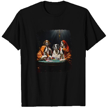 Discover Pokers St Bernard Dog Saint Bernard T-Shirts
