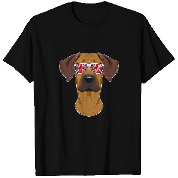 Discover Rhodesian Ridgeback UK Sunglasses I English Flag Union Jack T-Shirts
