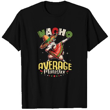 Discover Nacho Average Minister Cinco de Mayo Dabbings Llama T-Shirts