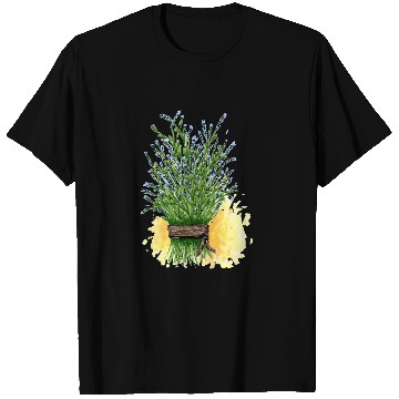 Discover Lavender Bunch Artist Sketch Design T-Shirts