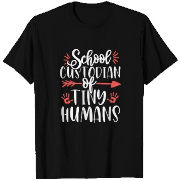 Discover School Custodian Janitor Cleaning Staff Appreciation T-Shirts
