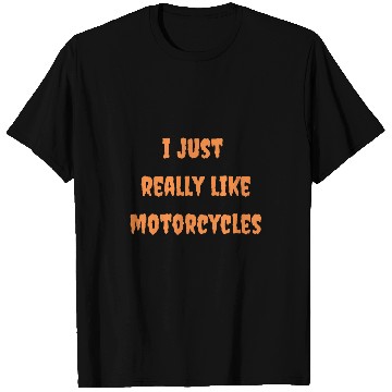 Discover Motorcycle Halloween Goth Spooky Fall Autumn Funny T-Shirts