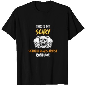 Discover This Is My Scary Stained Glass Artist Costume T-Shirts