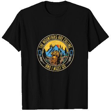 Discover The Mountains Are Calling Loves Rock Boulder Rock Climbing T-Shirts