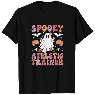 Discover Spooky Athletic Trainer Halloween Athletic Coach T-Shirts