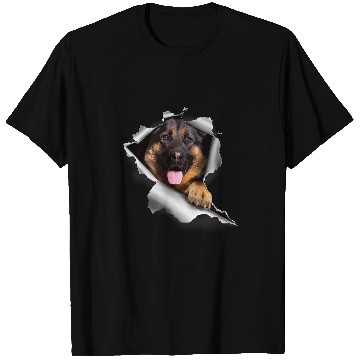 Discover Sneaking German Shepherd Dog Lover Puppy Pet Trainer T-Shirts